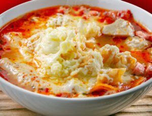 street food seblak mozarella