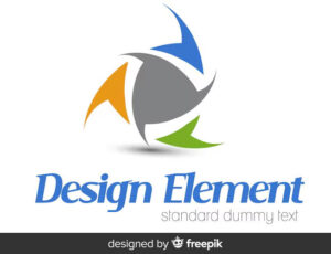 font custom logo bisnis